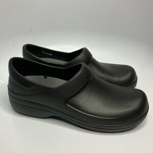 Crocs dual comfort clogs‎ black size 10